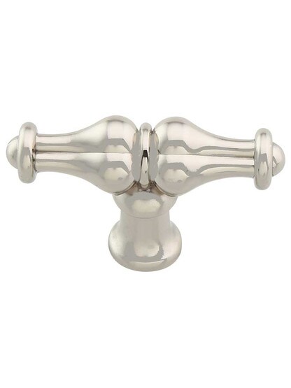 Bella 2-1/4 inch Cabinet Knob in Satin Nickel.